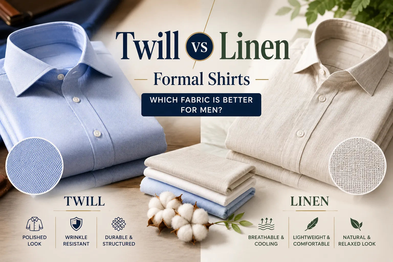 Twill vs Linen