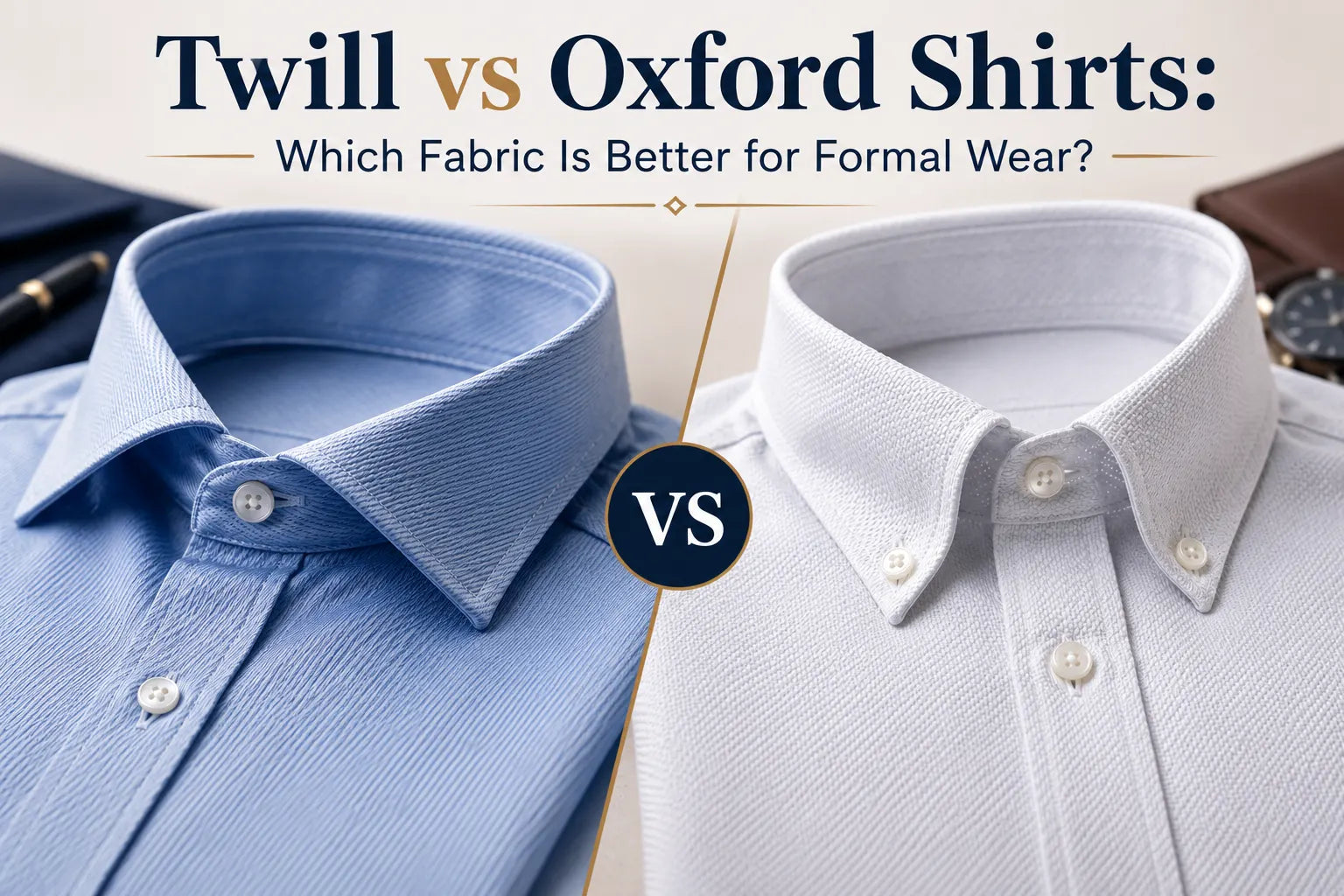 twill vs oxford​