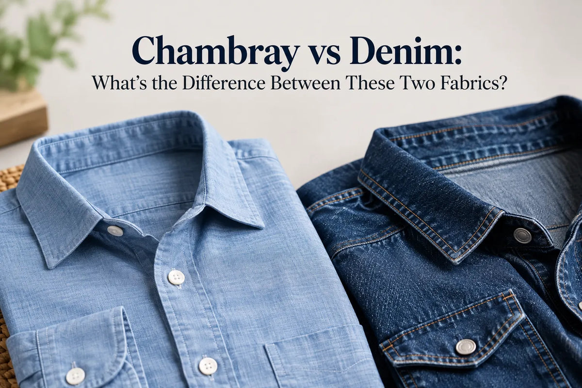 chambray vs denim