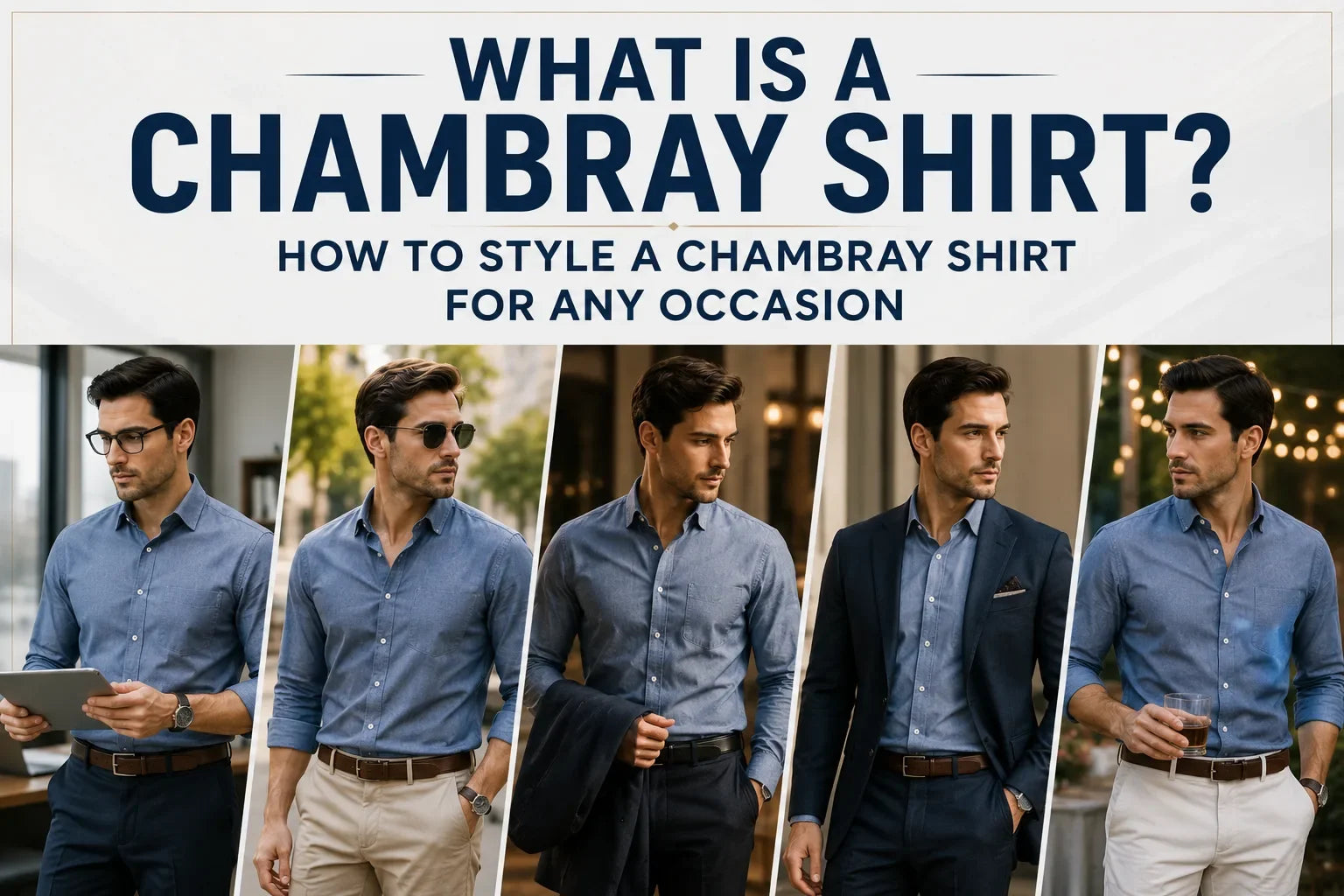what is a chambray shirt