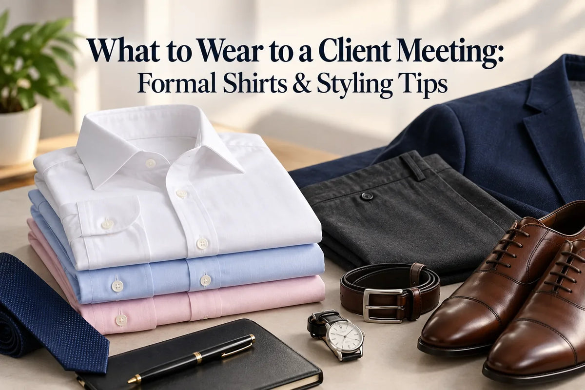 What to Wear to a Client Meeting: Formal Shirts & Styling Tips