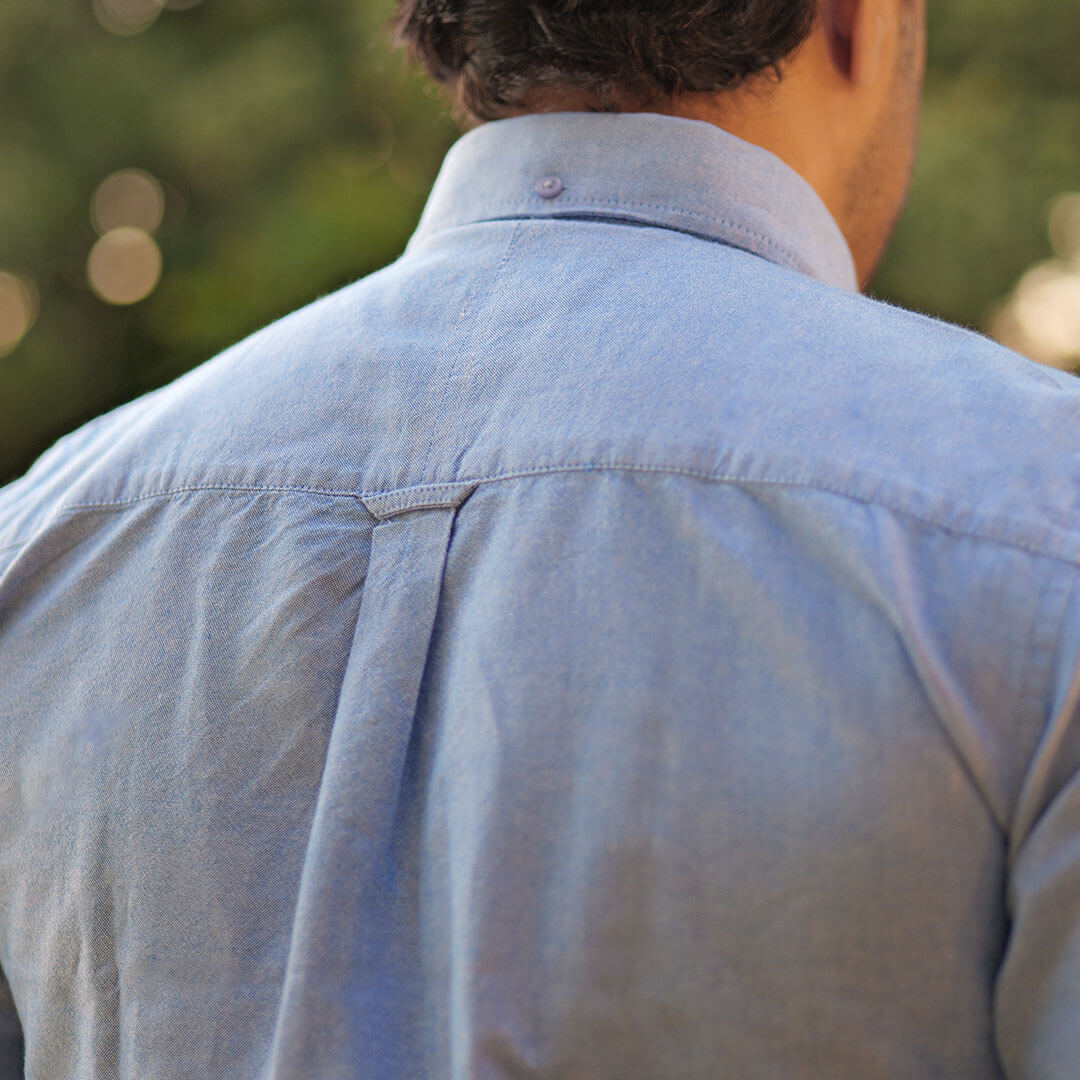 Regal Oxford Solid shirt in Ice Blue