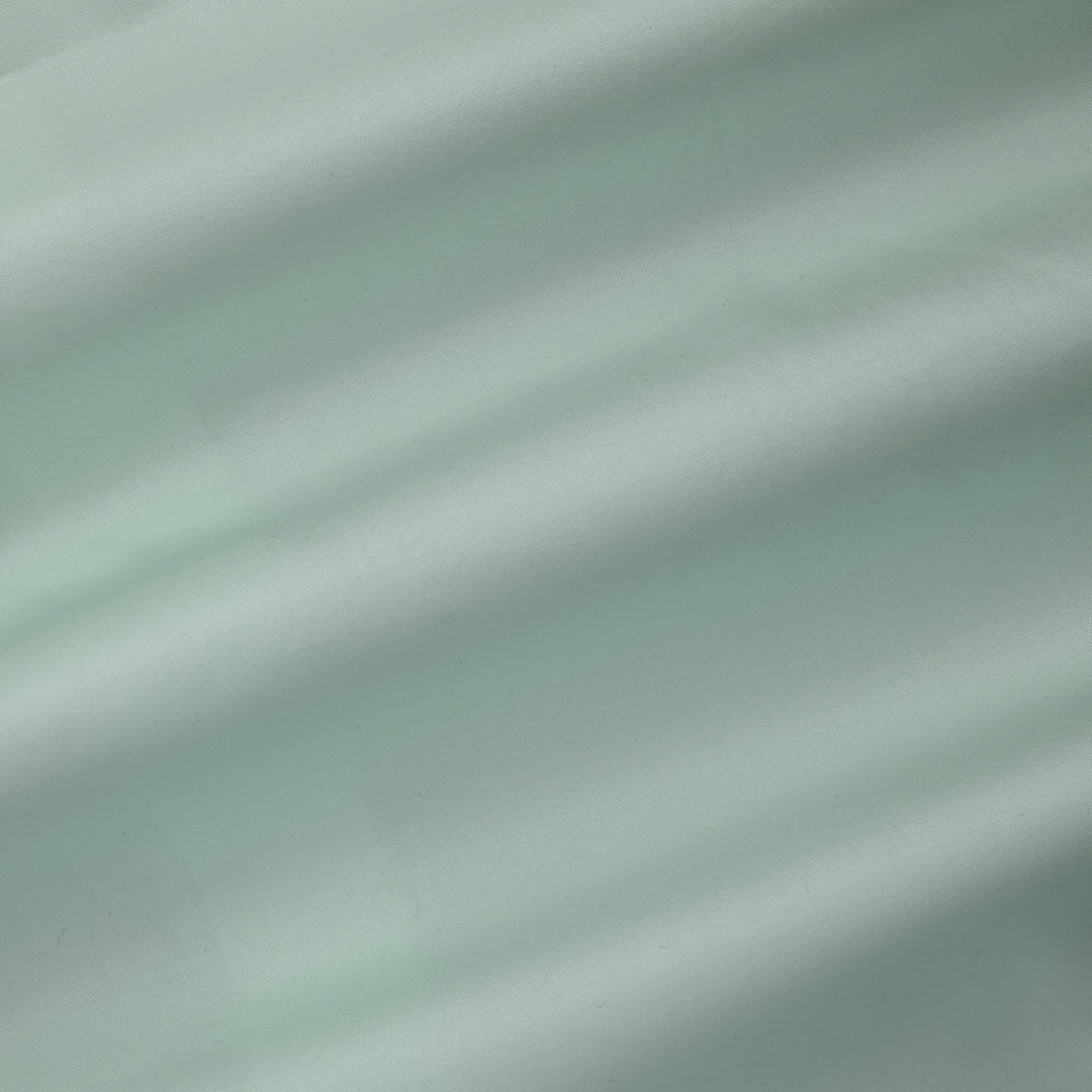 French Cuff Giza Cotton Shirt in Moss Green