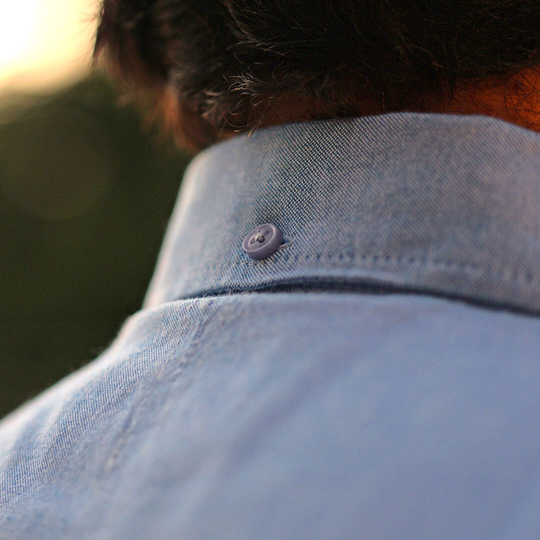 Regal Oxford Solid shirt in Ice Blue