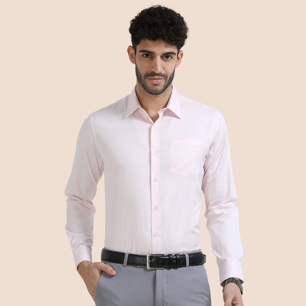 Willow Bamboo Shirt In Dusty Pink
