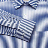 Prestige Stripe Shirt In Blue & White