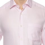 Enigma Self Stripes Shirt In Pink