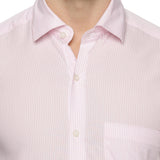 Prestige Pink Stripe Shirt On White