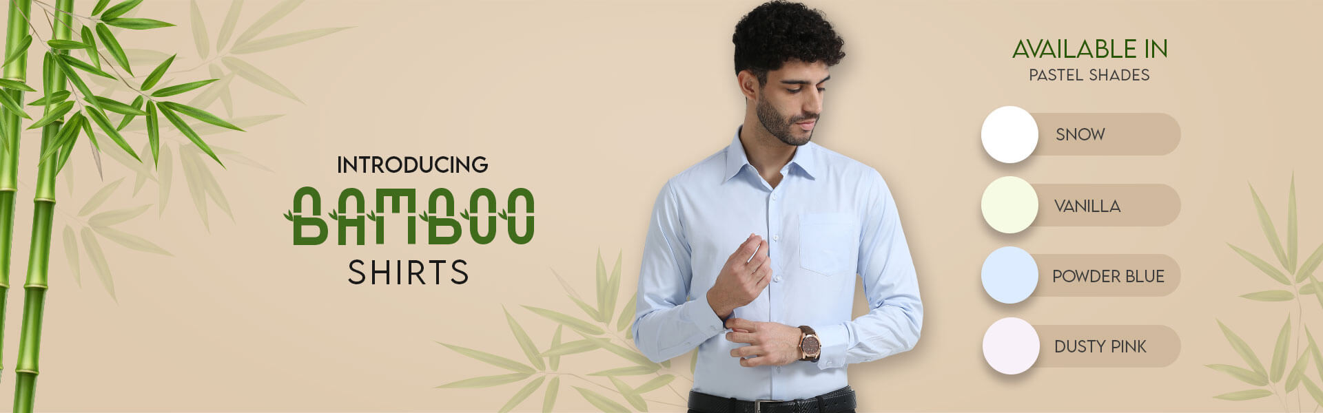 BAMBOO FORMAL SHIRTS FOR MEN