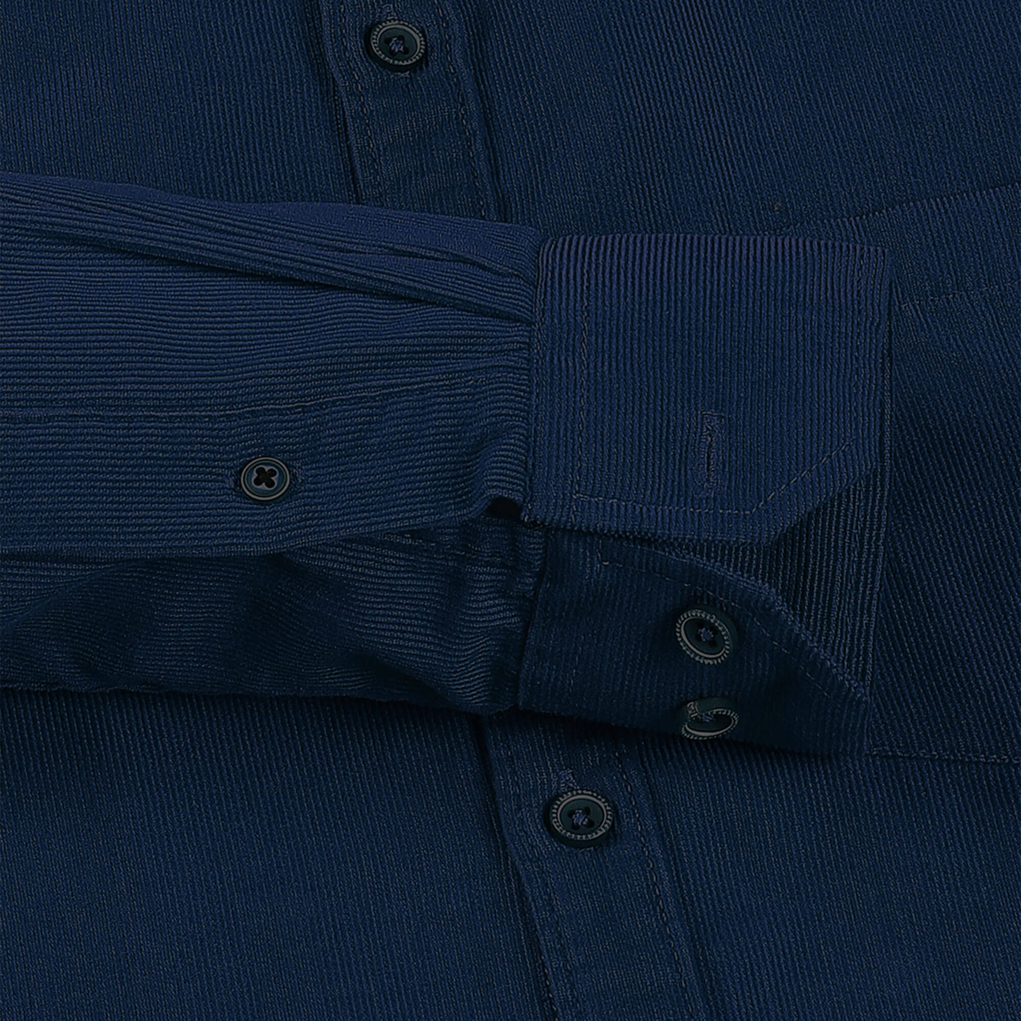 CRUISE CORDUROY SHIRT IN NAVY SAPHIRE