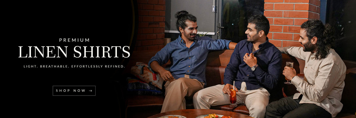LINEN FORMAL SHIRTS FOR MEN