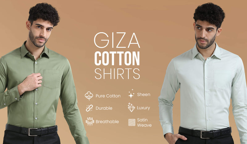 Giza Cotton Shirts for Men