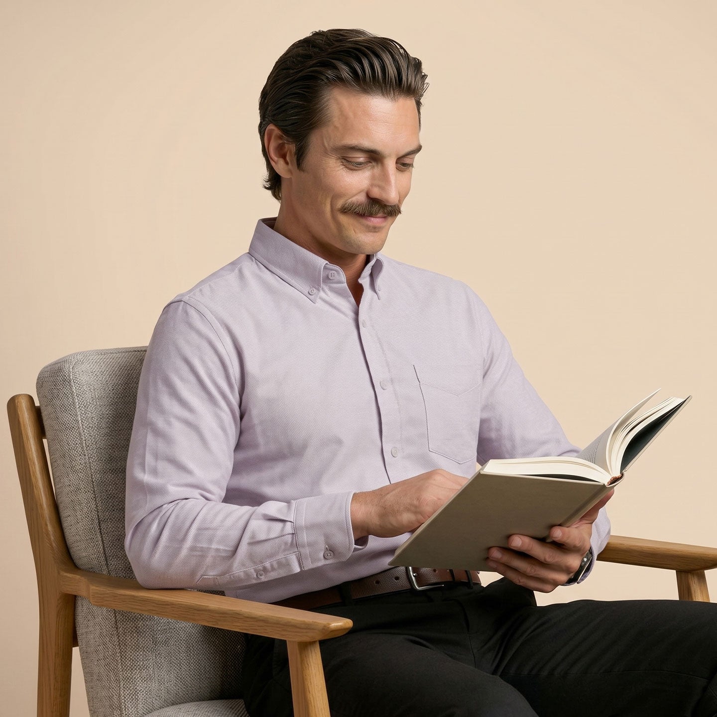 Regal Oxford Solid Shirt In Clay
