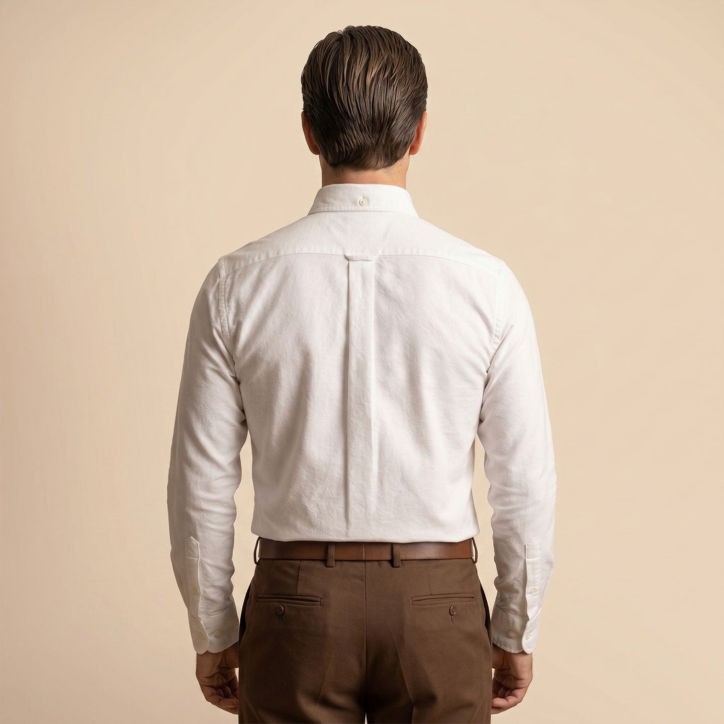 Regal Oxford Solid shirt in Cloud White