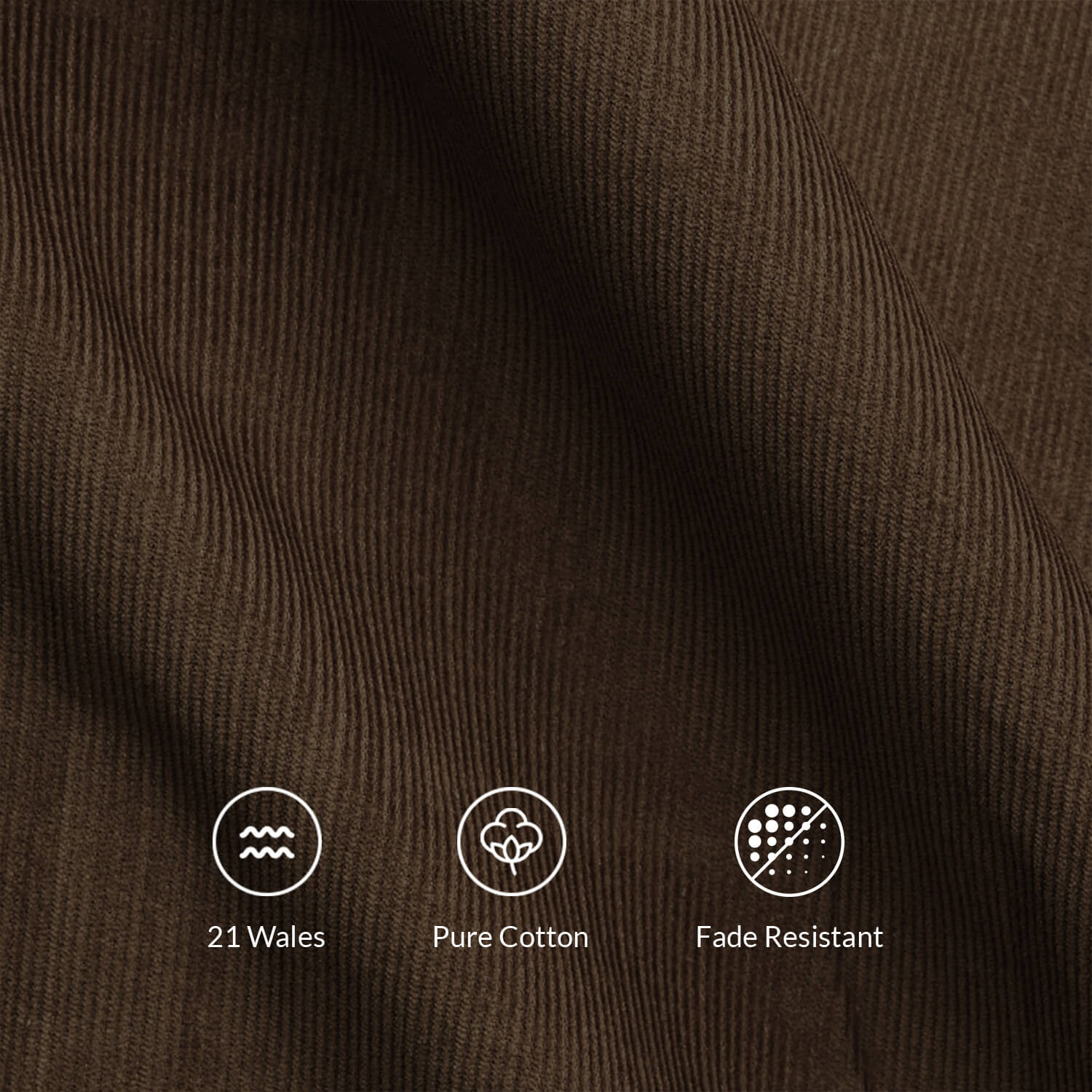 Cruise Corduroy Shirt In Chestnut