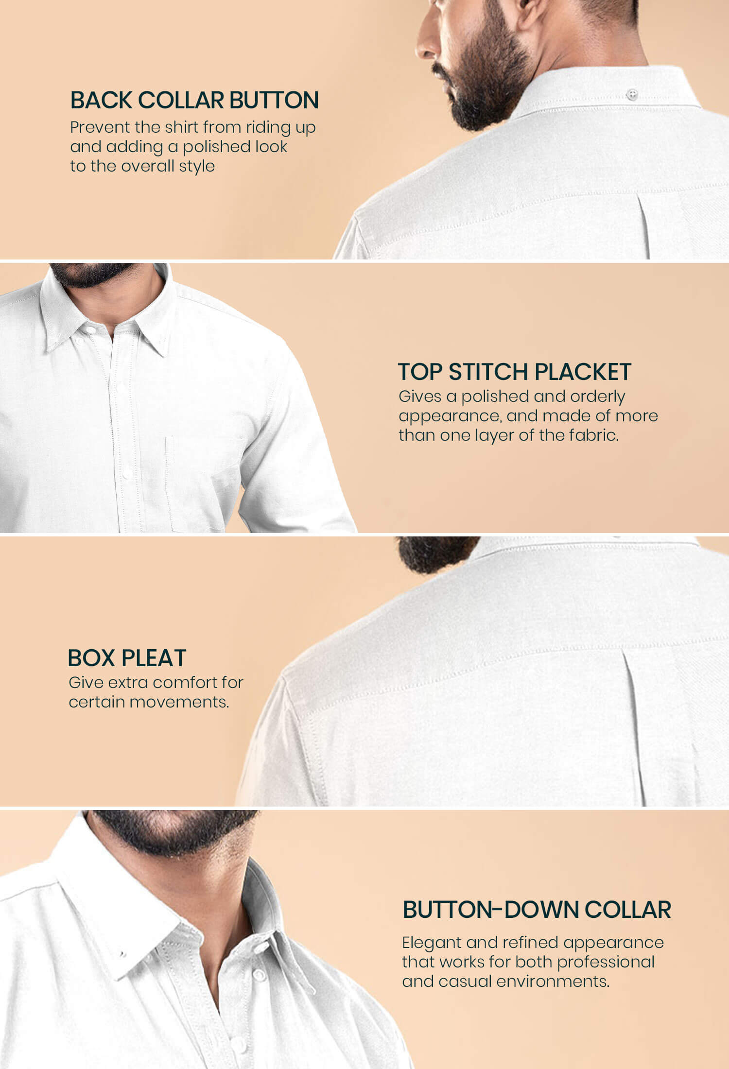 100% PURE COTTON FORMAL SHIRTS FOR MEN