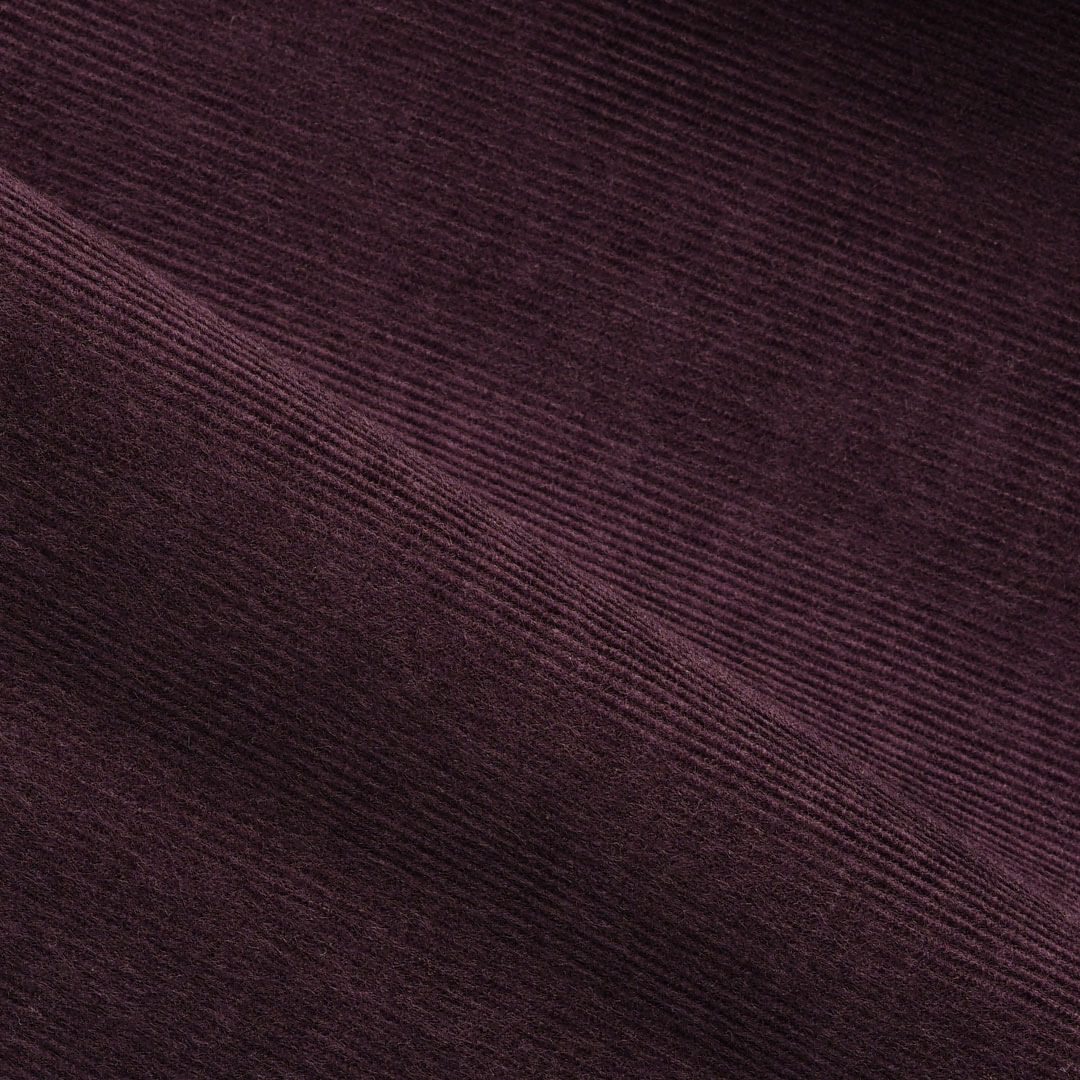 Cruise Corduroy Shirt In Purple Berry