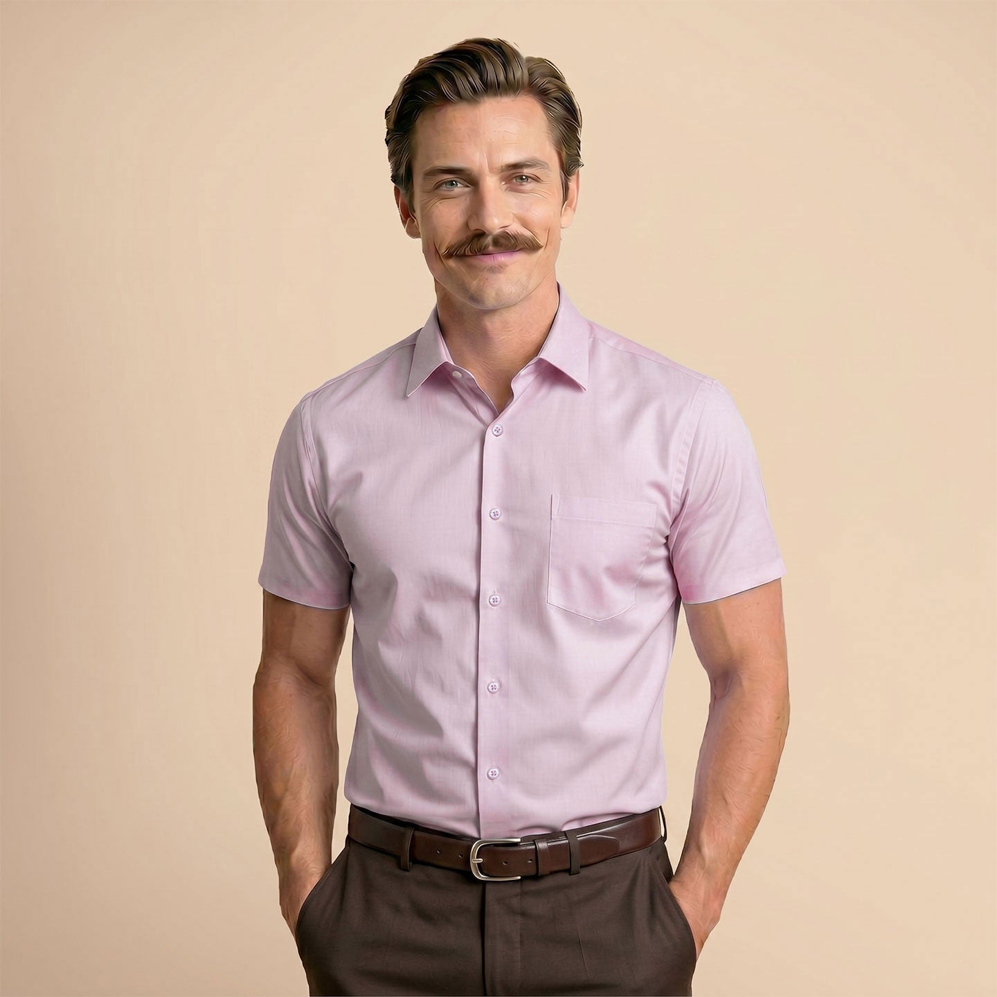 half sleeve shirt formal dress code Half Sleeve Short Sleeve Corporate Attire Steel Blue Comfy Half Sleeves Formal Shirts (without Pocket)