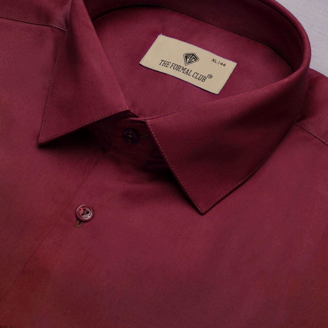 Flexi Stretch Plus Shirt in Wineberry