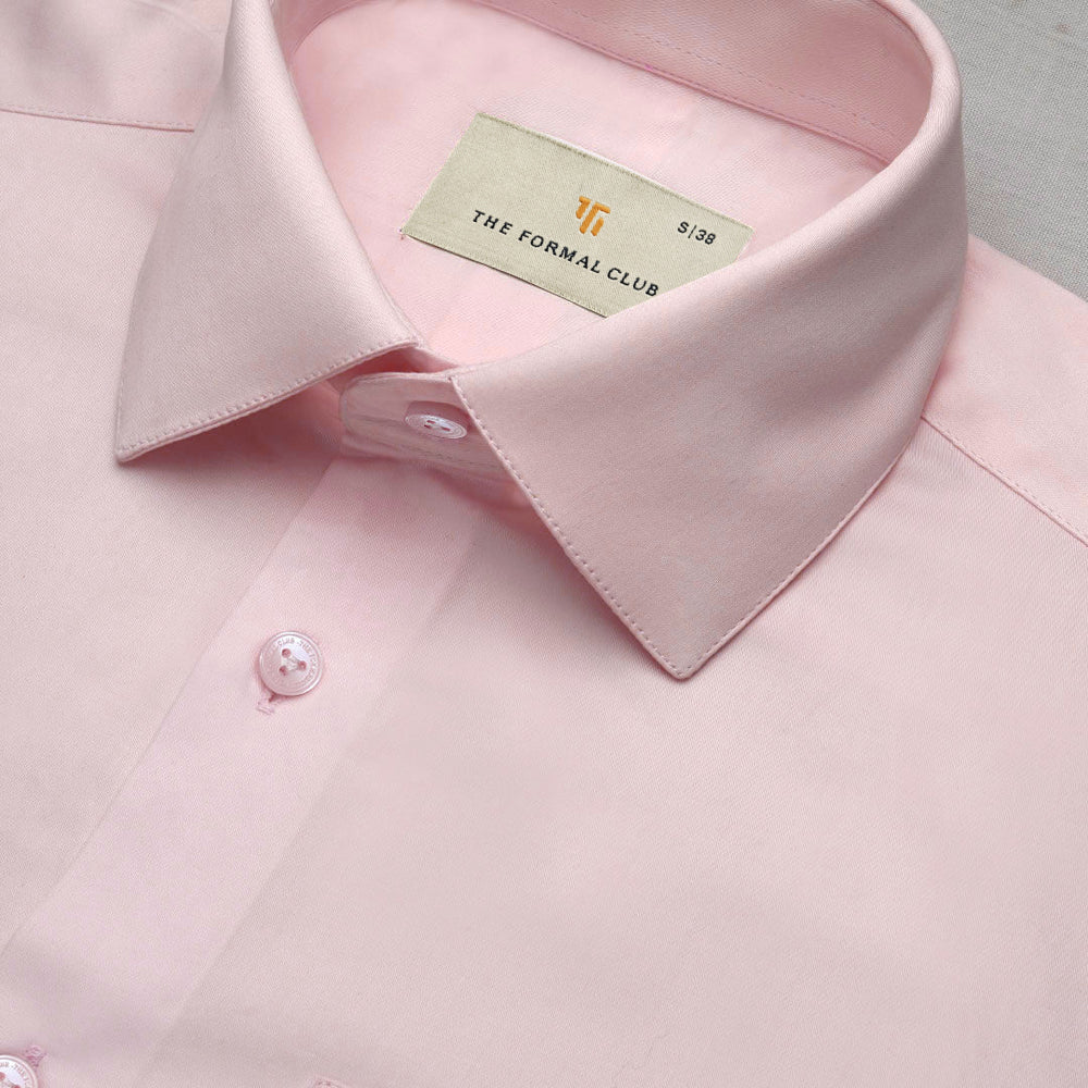 Flexi Stretch Plus Shirt in Dusty Pink