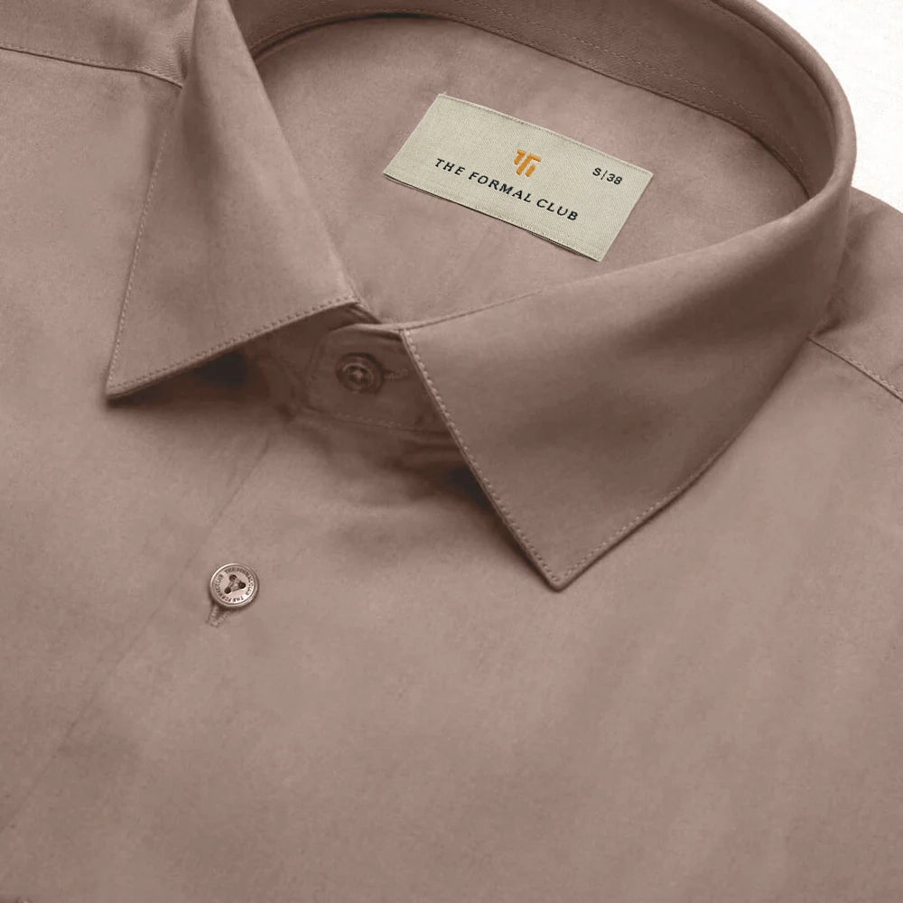 Flexi Stretch Plus Shirt in Latte