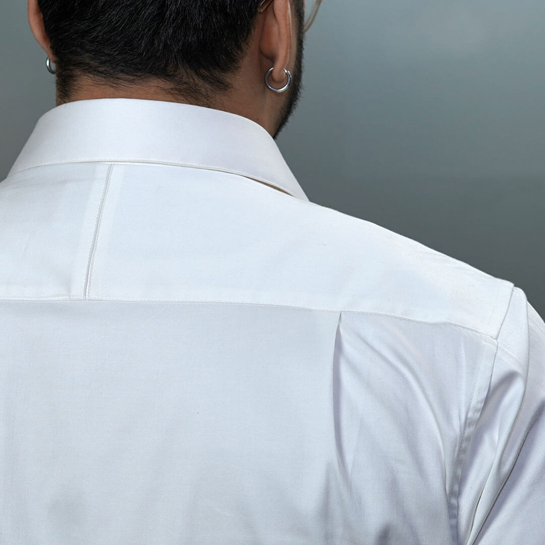 Flexi Stretch Plus Shirt in Snow