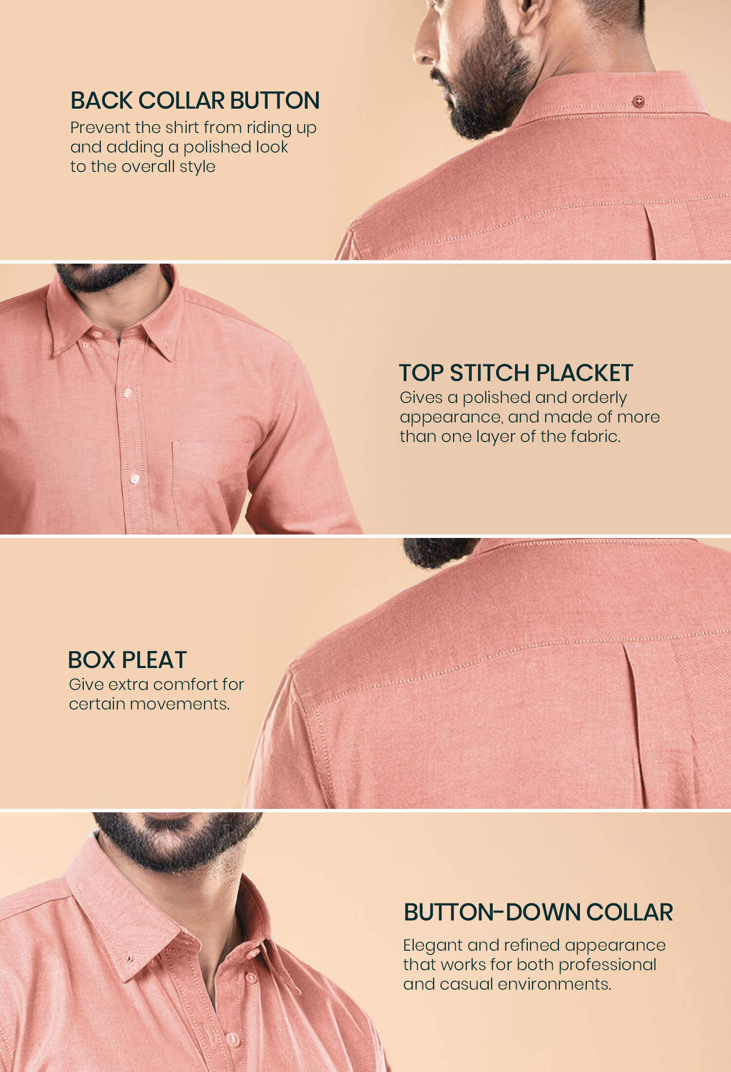 100% PURE COTTON FORMAL SHIRTS FOR MEN