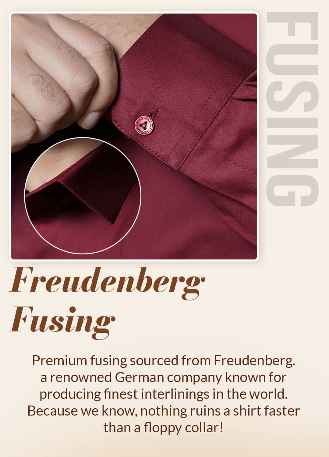Flexi Stretch Plus Shirt in Wineberry