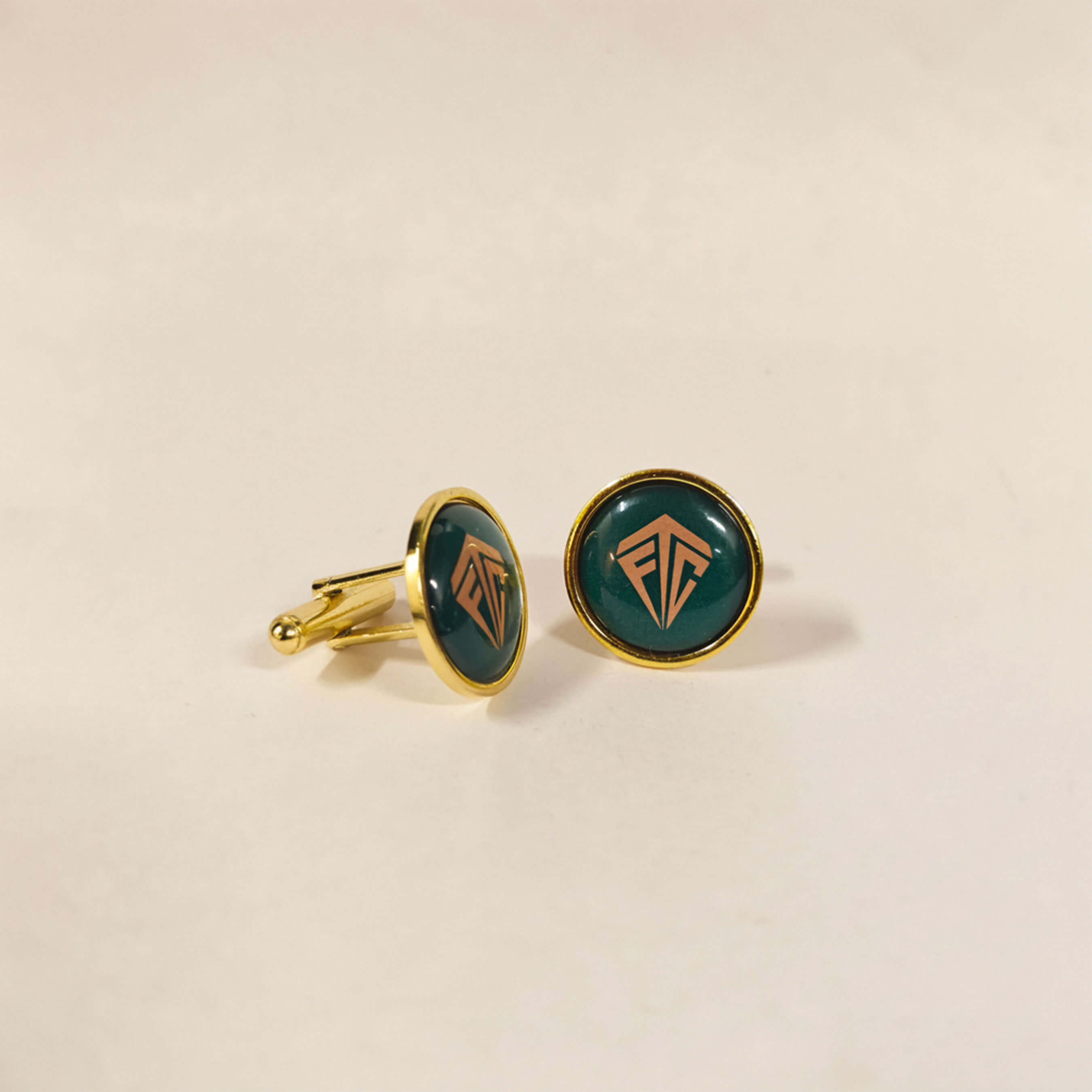 PREMIUM TFC CUFFLINKS IN GREEN