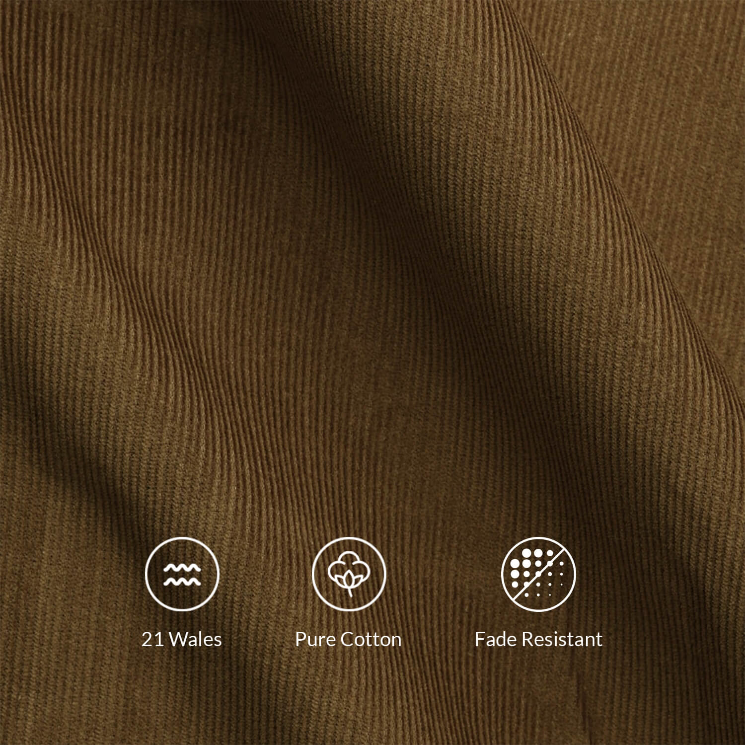 Cruise Corduroy Shirt In Chestnut