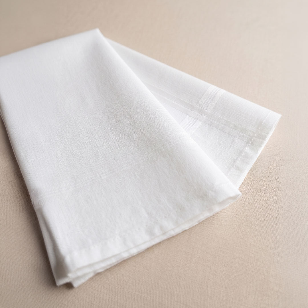 Mens Hankerchief Pure Cotton Pack of 2
