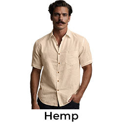 HEMP SHIRTS FOR MEN
