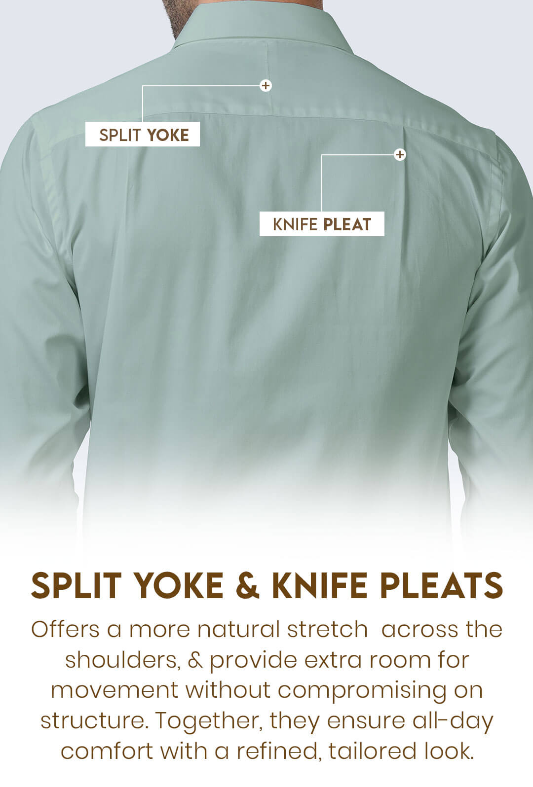 French Cuff Giza Cotton Shirt In Moss Green