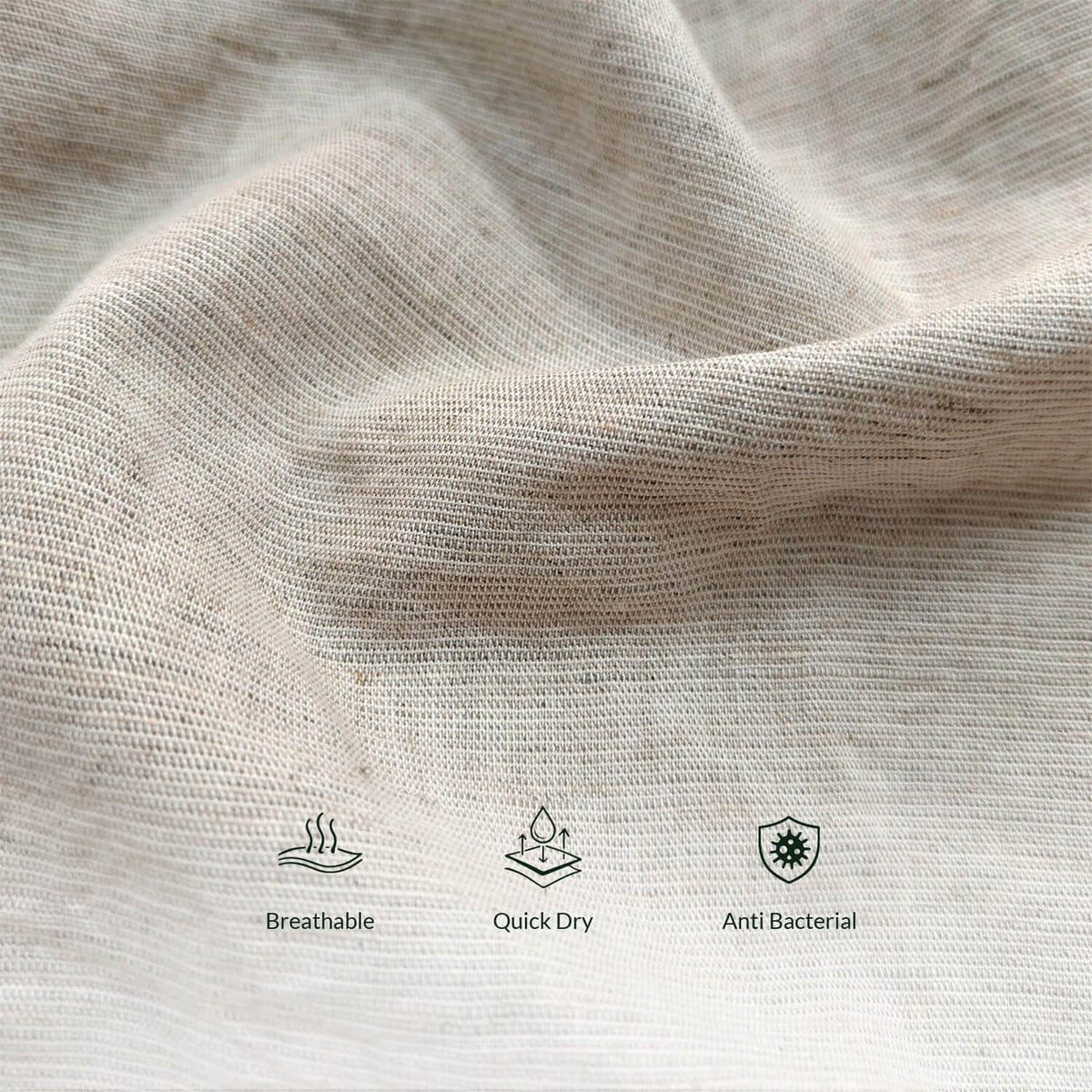 The Best-Sellers of Breeze Linen Half Sleeves - 2 Shirt Pack - Powder Blue & Sand