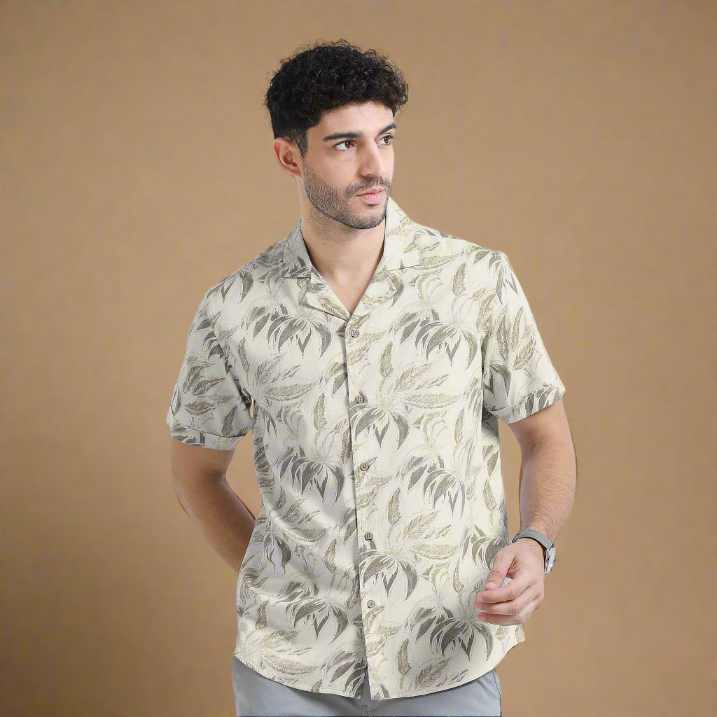 Men'S Cotton Checked Half Sleeve Formal Shirts