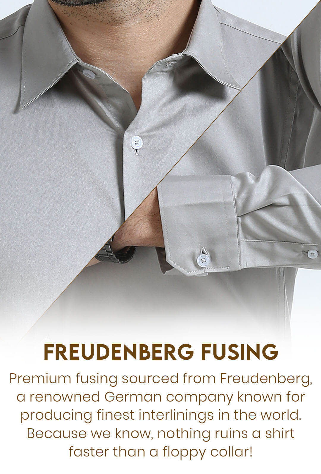 100% PURE COTTON FORMAL SHIRTS FOR MEN