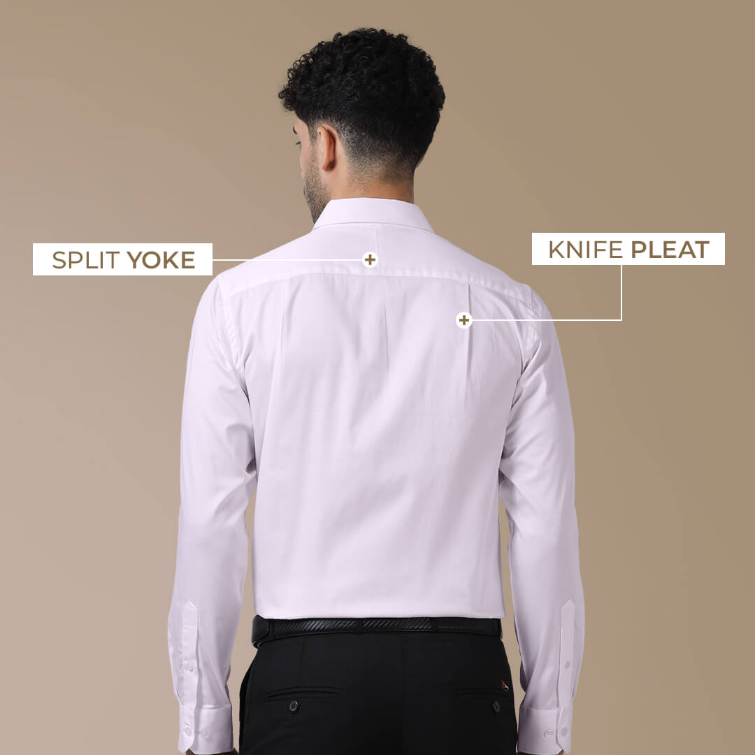 Premium powder pink Giza Shirt by TFC