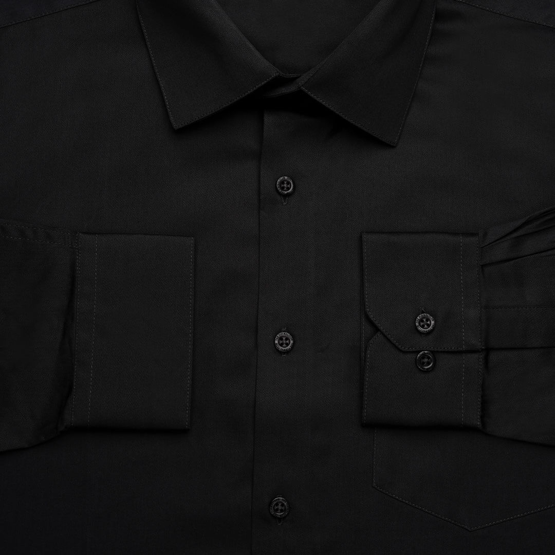 Flexi Stretch Plus Shirt in Raven