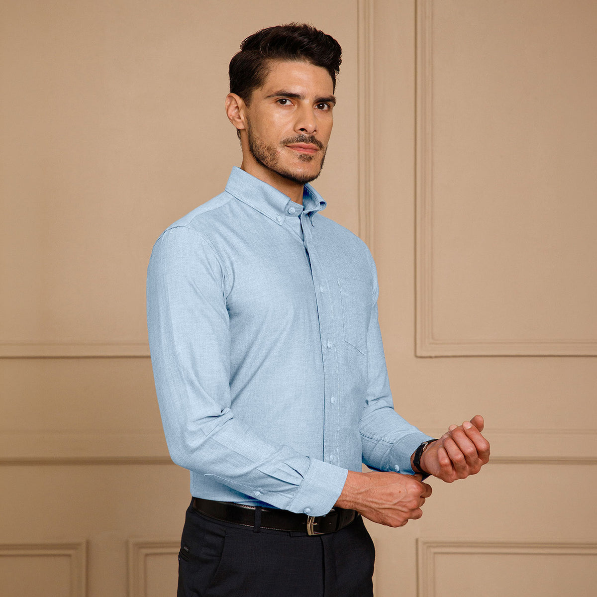 OXFORD ICE BLUE SHIRT