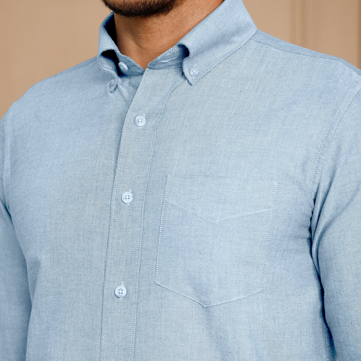 Stylish blue shirt