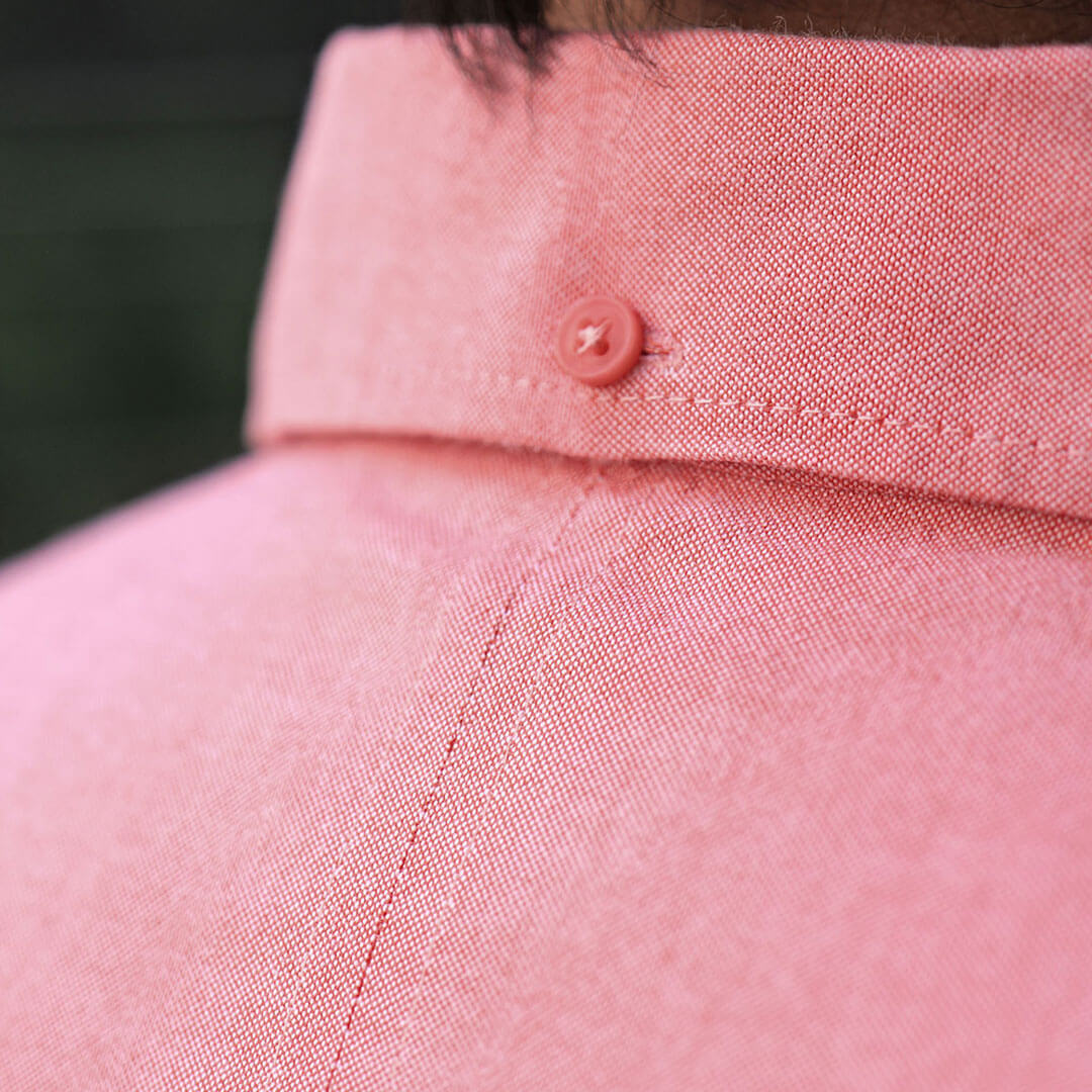 Regal Oxford Solid shirt in Flamingo