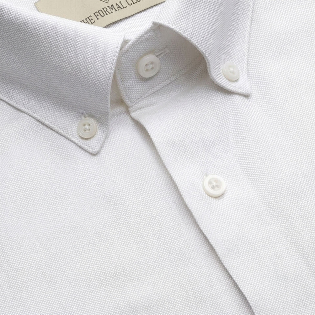 Premium 2-ply cotton Oxford Dobby shirt