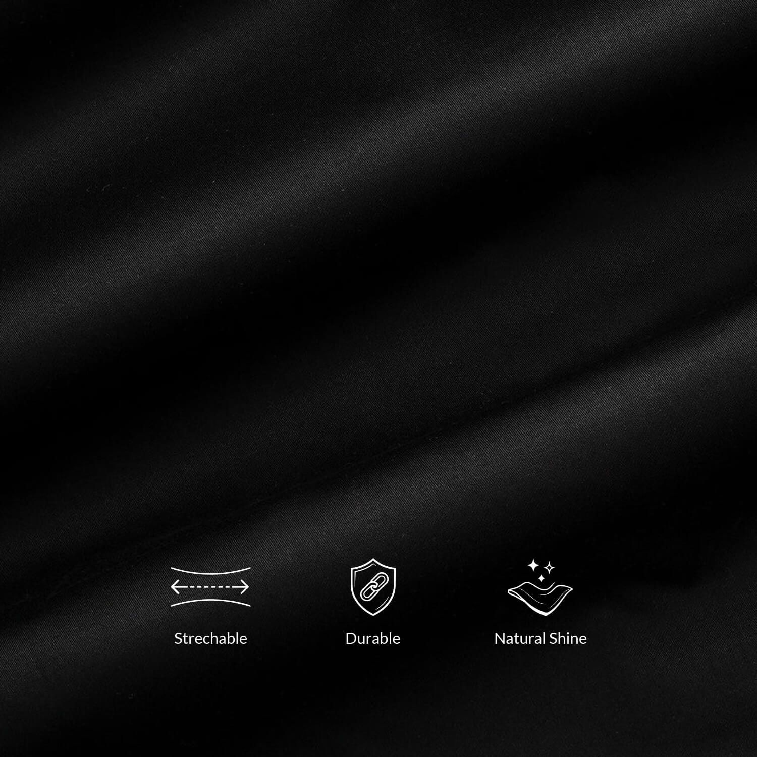 Flexi Stretch Plus Shirt in Raven