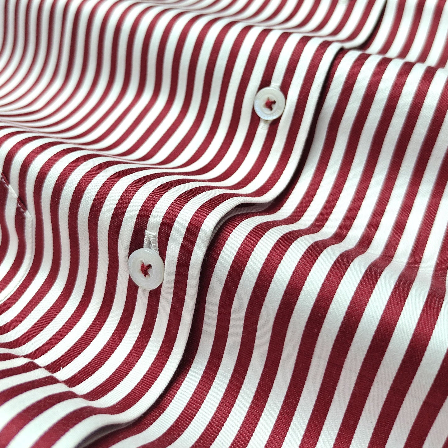 Boardroom Bengal Stripes Shirt In Ruby