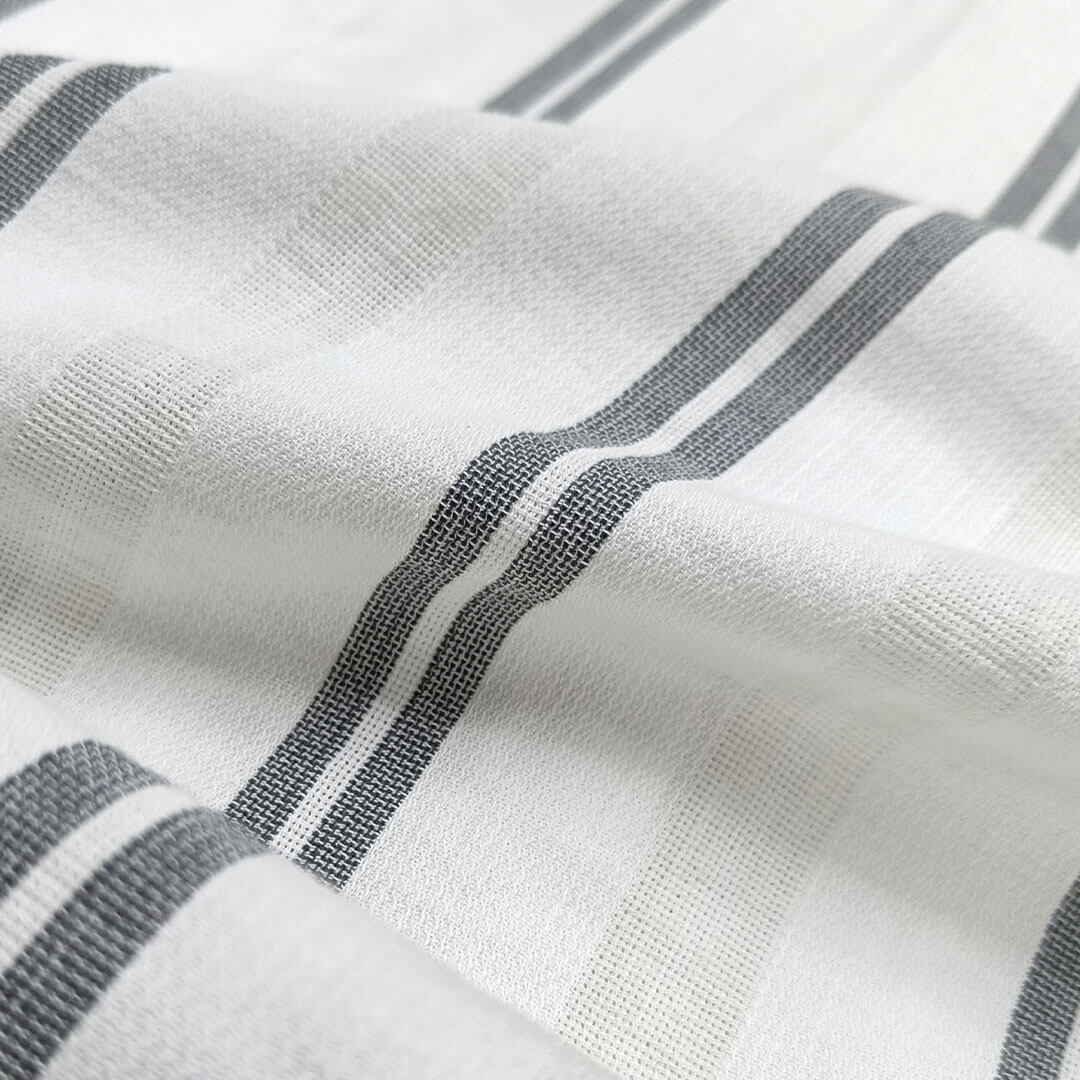 Skyline Twin Stripes Shirt In Grey