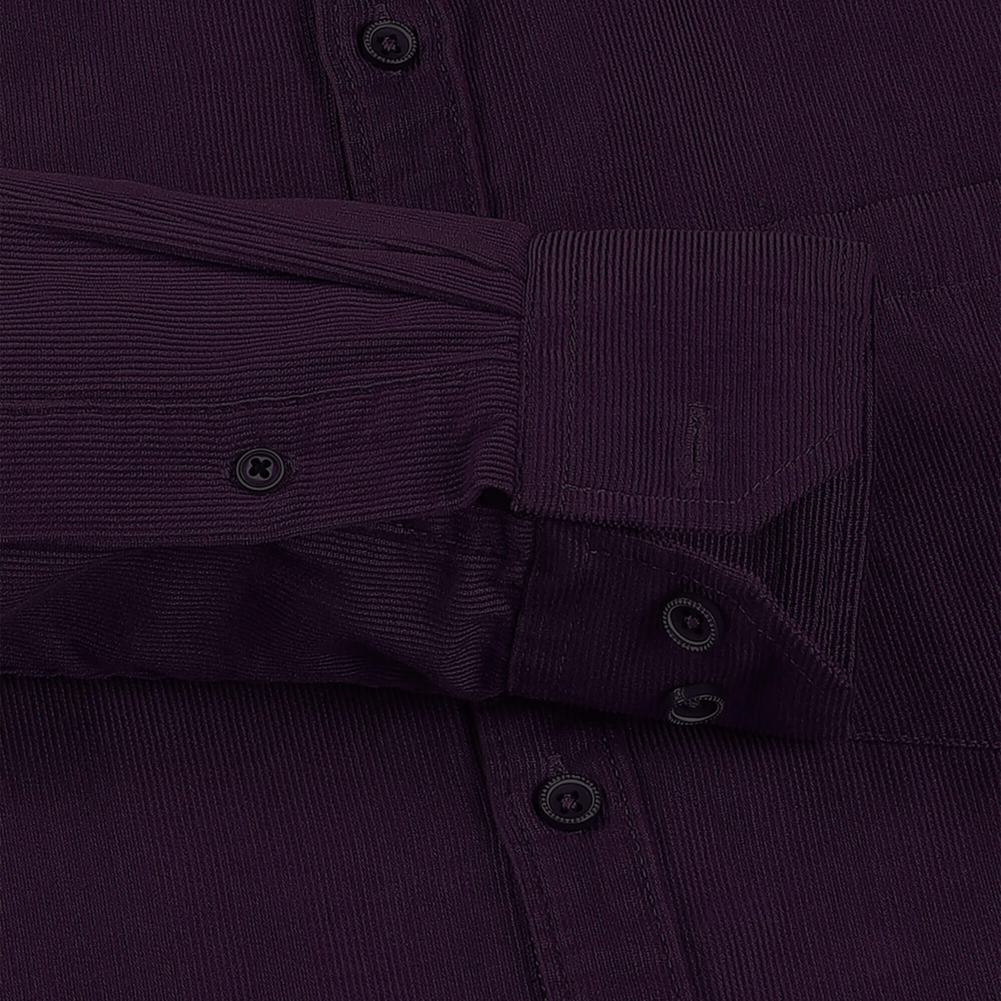 CRUISE CORDUROY SHIRT IN WINEBERRY