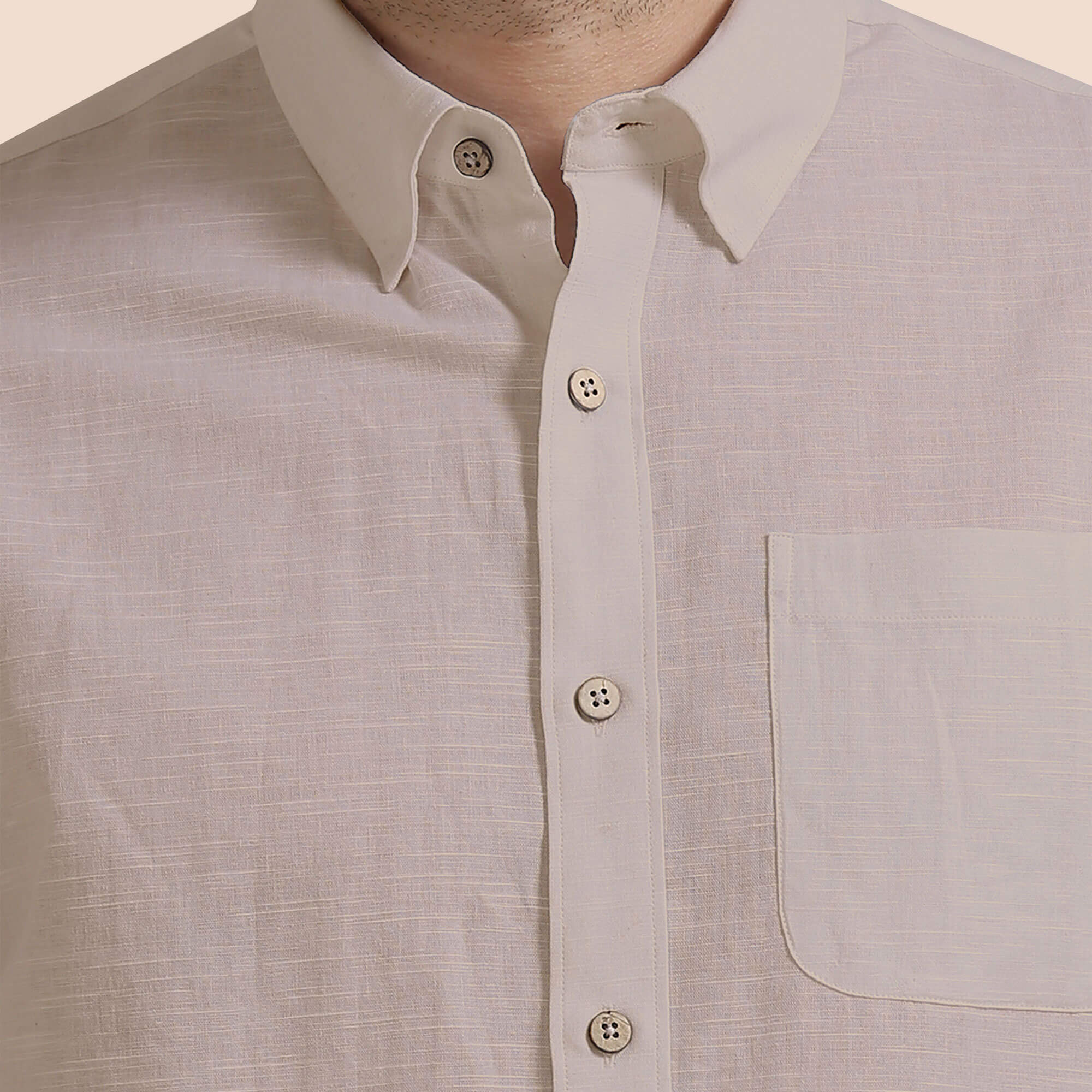 Breeze Linen Shirt In Wood Rose