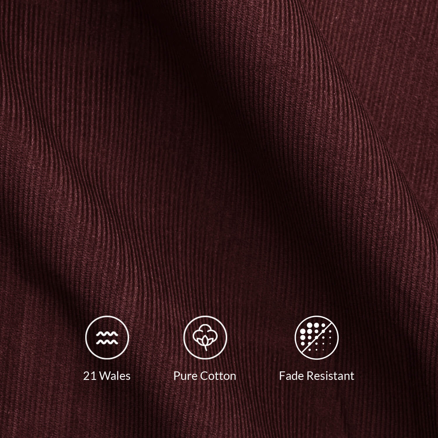 Cruise Corduroy Shirt In Wineberry