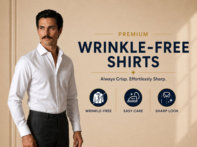 Wrinkle Free Shirts for Men