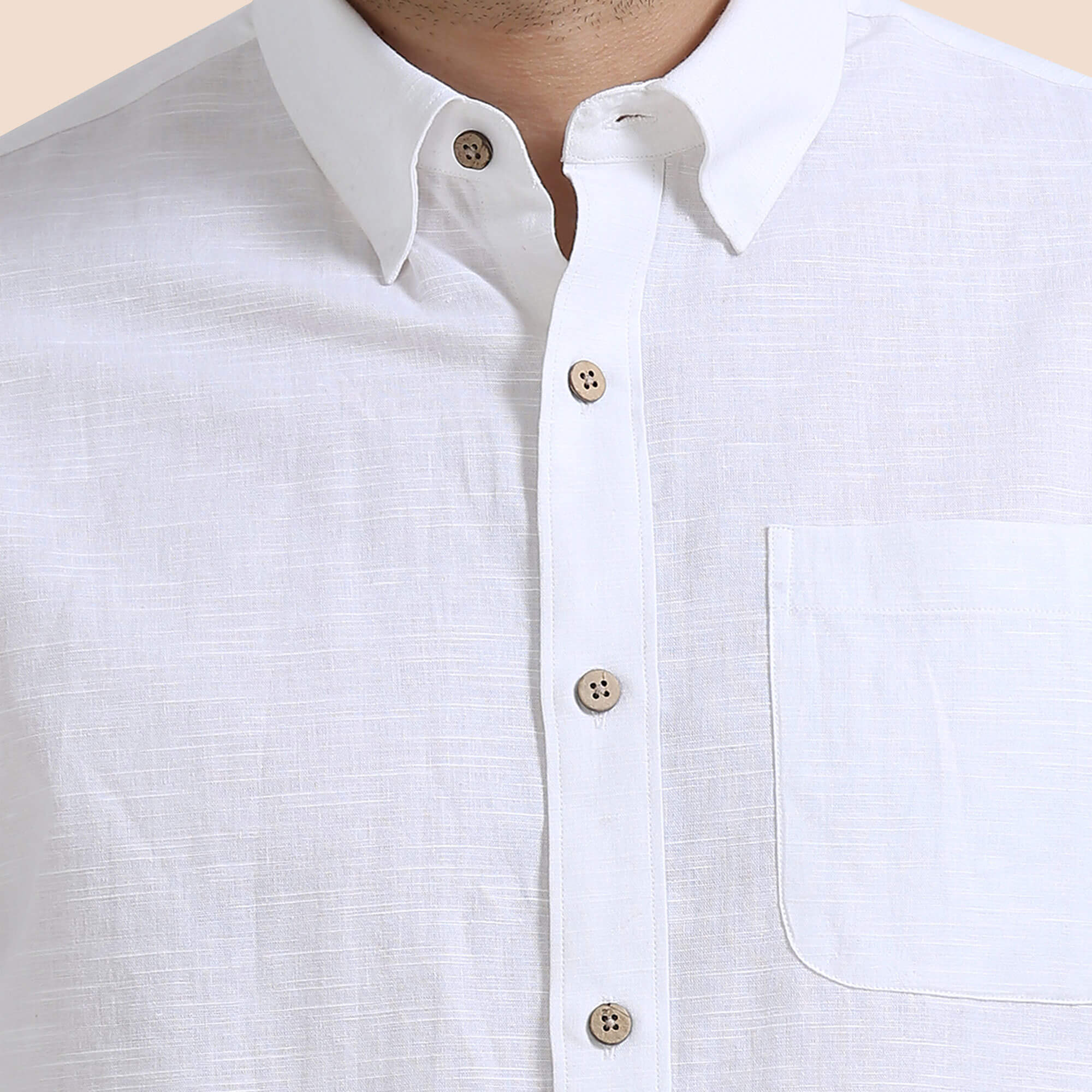 Breeze Linen Shirt In Ivory